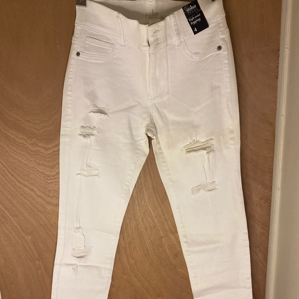 White denim